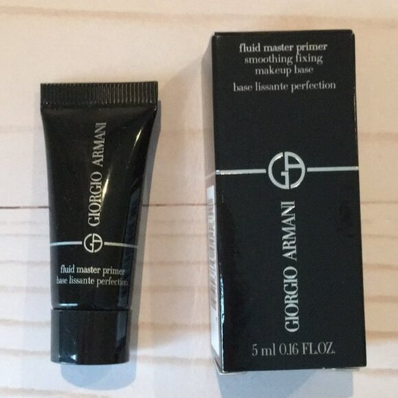 🎉NWT🎉 Giorgio Armani Fluid Master Primer Smoothing Fixing Makeup Base NEW Mini - Picture 1 of 2